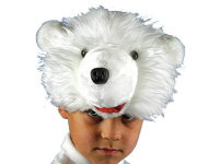Карнавальная шапочка Белый Медведь С2027