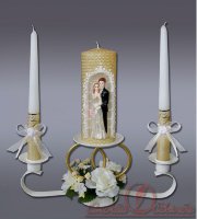 2186 Набор свадебных свечей Молодожены