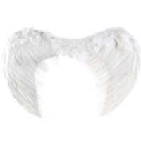 Крылья ангела белые 55*40см 322188